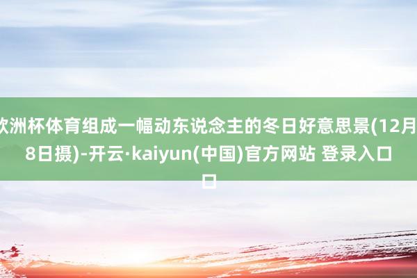 欧洲杯体育组成一幅动东说念主的冬日好意思景(12月18日摄)-开云·kaiyun(中国)官方网站 登录入口